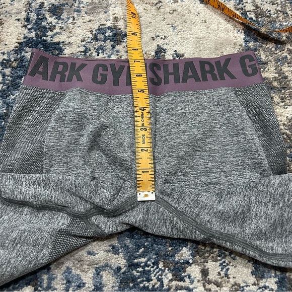 Gymshark Gray & Purple Flex Seamless Leggings Size Small - Picture 6 of 7